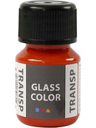 Glas Color Transparent, Orange, 35ml