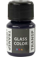 Glas Color Transparent, Marineblau, 35ml