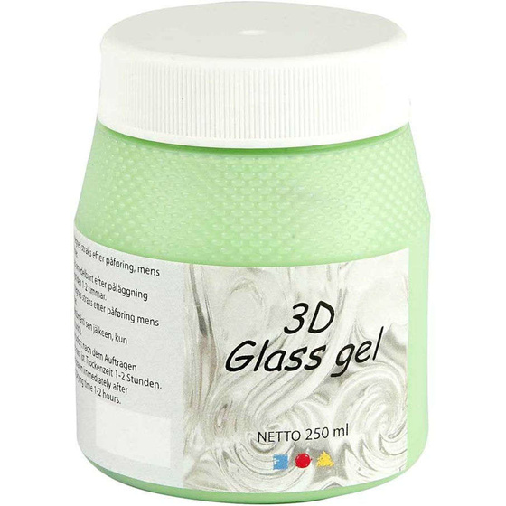 3D Glas-Gel, Grn