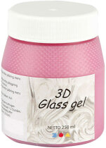 3D Glas-Gel, Pink