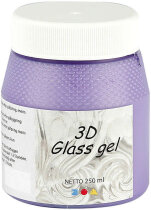 3D Glas-Gel, Lila
