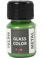 Glas Color Metal, Grün, 35ml