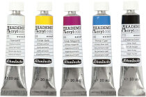 Schmincke AKADEMIE&reg; Acrylfarbe, 5x20ml