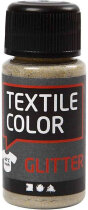 Textilfarbe, Gold, Glitter, 50ml