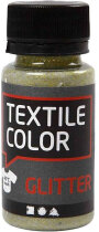 Textilfarbe, Lime, Glitter, 50ml