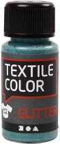 Textilfarbe, Grün, Glitter, 50ml