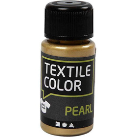 Textilfarbe, Gold, Pearl, 50ml