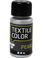 Textilfarbe, Silber, Pearl, 50ml