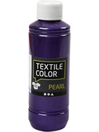 Textilfarbe, Violett, Perlmutt/Metallic-Effekt, 250ml