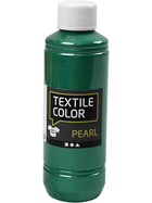 Textilfarbe, Grün, Perlmutt/Metallic-Effekt, 250ml