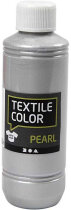 Textilfarbe, Silber, Perlmutt/Metallic-Effekt, 250ml