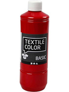 Textilfarbe, Rot, 500ml