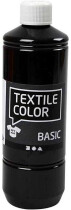 Textilfarbe, Schwarz, 500ml