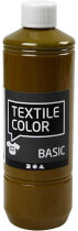 Textilfarbe, Olivbraun, 500ml