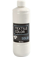 Textilfarbe Textile Solid, Deckwei, 500ml