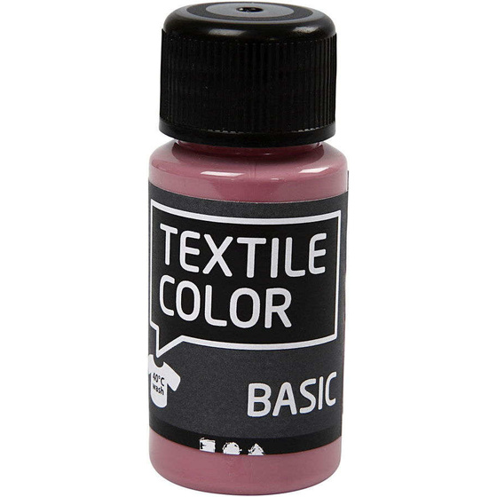 Textilfarbe, Dunkelrosa, 50ml