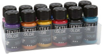 Textilfarbe Textilfarbe Textile Solid, 12x6Fl.