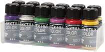 Textilfarbe Textile Solid - Sortiment, Sortierte Farben,...