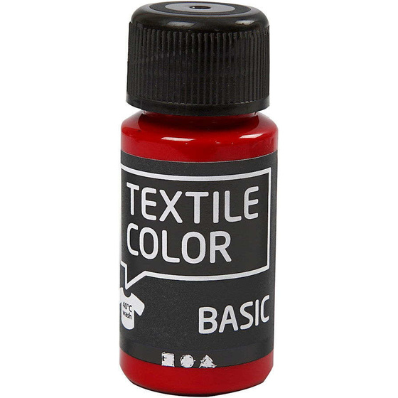 Textilfarbe, Rot, 50ml