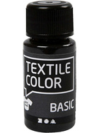 Textilfarbe, Schwarz, 50ml