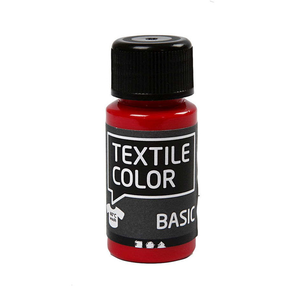 Textilfarbe, Primärrot, 50ml