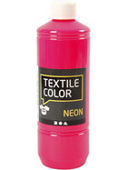 Textilfarbe, Neonpink, 500ml