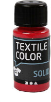 Textilfarbe Textile Solid, Rot, deckend, 50ml