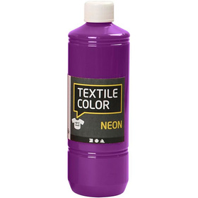 Textilfarbe, Neonlila, 500ml