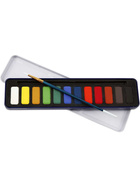 Aquarell-Farbset, 12 Farben