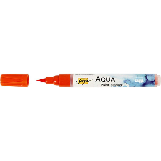 SOLO GOYA Aqua Paint Marker, Orange