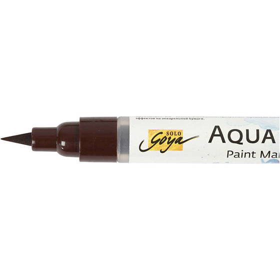SOLO GOYA Aqua Paint Marker, Oxydbraun dunkel