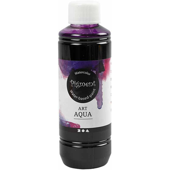 Art Aqua Pigment Aquarellfarbe, Rotviolett, 250ml
