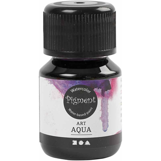 Art Aqua Pigment Aquarellfarbe, Rotviolett, 30ml