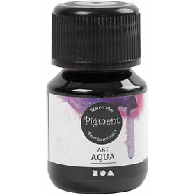 Art Aqua Pigment Aquarellfarbe, Braun, 30ml
