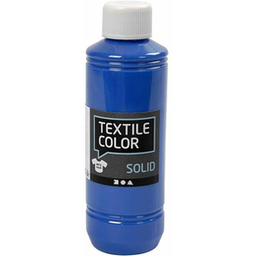 Textilfarbe Textile Solid, Brillantblau, deckend, 250ml