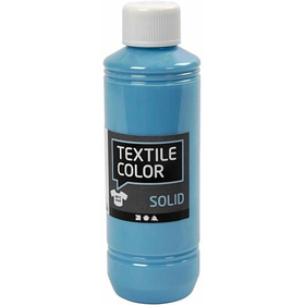 Textilfarbe Textile Solid, Türkisblau, deckend, 250ml