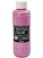 Textilfarbe Textile Solid, Pink, deckend, 250ml