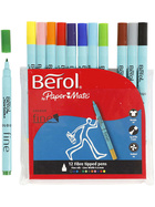 Berol Marker, 0,6 mm, Sortierte Farben, Fein