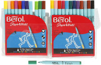 Berol Colourfine, 0,6 mm, Sortierte Farben