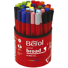 Berol Farbstifte, 1,7 mm, Sortierte Farben, Breit