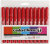 Colortime Filzstifte, 5 mm, Rot, 12 Stück