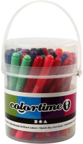 Colortime Filzstifte - Sortiment, 5 mm, Sortierte Farben,...