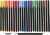 Colortime Fineliner, 0,6-0,7 mm, Sortierte Farben, 24 Stck