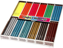 Colortime Buntstifte, Mine: 4 mm, Sortierte Farben,...