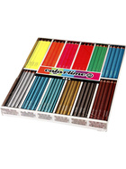 Colortime Buntstifte, Mine: 4 mm, Sortierte Farben, Neon+Metallic, 144 Stück