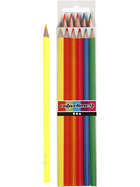 Colortime Buntstifte, Mine: 3 mm, Neonfarben, 6 Stck