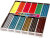 Colortime Buntstifte, Mine: 3 mm, Metallic-Farben, Neonfarben, 144 Stck