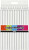 Colortime Buntstifte, Mine: 5 mm, Schwarz, Jumbo, 12 Stück