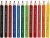 Osiris Buntstifte, 3 mm, L 8,5 cm, Sortierte Farben, 12 Stück