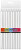 Colortime Buntstifte, Mine: 3 mm, L 17 cm, Schwarz, Basic, 12 Stück